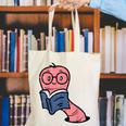 Book Worm Pun Read Reading Librarian America Men Women Kids Canvas Tote Bag