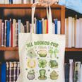ALL Booked For St Patricks Day Bookish Leprechaun Bookworm Canvas Tote Bag ALL Booked For St Patricks Day Bookish Leprechaun Bookworm Canvas Tote Bag