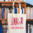 All Booked For Valentine Book Reading Women Girl Teacher Canvas Tote Bag