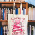 All Booked For Valentine Books Lover Teacher Floral Canvas Tote Bag All Booked For Valentine Books Lover Teacher Floral Canvas Tote Bag