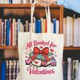 All Booked For Valentines Book Lover Teachers Canvas Tote Bag All Booked For Valentines Book Lover Teachers Canvas Tote Bag