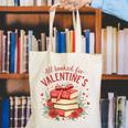 All Booked For Valentine's Book Lovers Romantic Readers Canvas Tote Bag All Booked For Valentine's Book Lovers Romantic Readers Canvas Tote Bag