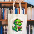 Books Never Go Extinct Reading Dinosaur Bookish Nerdy Canvas Tote Bag