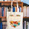 Books Are My Love Language Reading Lover Librarian Valentine Canvas Tote Bag Books Are My Love Language Reading Lover Librarian Valentine Canvas Tote Bag