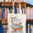 Books Original Handheld Device Reader Literacy Book Lover Canvas Tote Bag