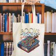 Books Rock Rock'n Roll Science Of Reading Teachers Guitar Canvas Tote Bag