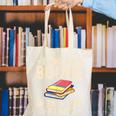 I Like My Books With a Side Of Panic Thriller Canvas Tote Bag I Like My Books With a Side Of Panic Thriller Canvas Tote Bag