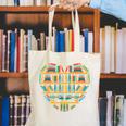 Bookshelf Heart Canvas Tote Bag Bookshelf Heart Canvas Tote Bag