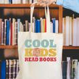 Bookworm Cool Kids Read Books Book Lover Reading Canvas Tote Bag