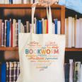 Bookworm Words Heart Book Lover Reader Reading Fun Canvas Tote Bag