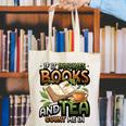 Bookworm If It Involves Books And Tea Lover Reading Premium Tri-Blend Canvas Tote Bag
