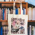Born To Read Forced To Work Booklover -Adults Book Lovers Casual Grey Small Canvas Tote Bag Born To Read Forced To Work Booklover -Adults Book Lovers Casual Grey Small Canvas Tote Bag