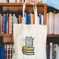 Cats And Books Read Reading Librarian Book Across America Canvas Tote Bag