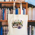 Cats Coffee Books Canvas Tote Bag