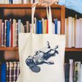 Cavalier King Charles Spaniel Book Nap Vintage Dog Mom Dad Canvas Tote Bag