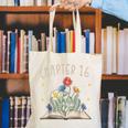 Chapter 16th Birthday Bookworm 16 Years Old For Book Lovers Canvas Tote Bag