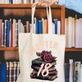 Chapter 18 18th Birthday Women Book Lovers Its My Birthday Canvas Tote Bag