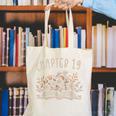 Chapter 19th Birthday Bookworm 19 Years Old For Book Lovers Canvas Tote Bag Chapter 19th Birthday Bookworm 19 Years Old For Book Lovers Canvas Tote Bag