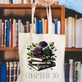 Chapter 30 30th Birthday Women Book Lovers Dark Romance Canvas Tote Bag