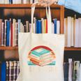 I Closed My Book To Be Here Reading Retro Bookworm Men Women Canvas Tote Bag I Closed My Book To Be Here Reading Retro Bookworm Men Women Canvas Tote Bag