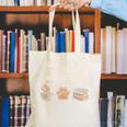 Coffee Paw Print Book Lover Reading Simple Life Bookworm Premium Tri-Blend Canvas Tote Bag Coffee Paw Print Book Lover Reading Simple Life Bookworm Premium Tri-Blend Canvas Tote Bag