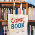 Comic Book Historian Vintage Comic Book Collector Canvas Tote Bag