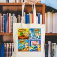 Comic Reader Comic Book Merch Vintage Reading Comic Books Canvas Tote Bag