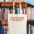 Constant Reader Fan Of Horror Suspense Books Bibliophile Canvas Tote Bag Constant Reader Fan Of Horror Suspense Books Bibliophile Canvas Tote Bag