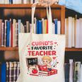 Cupid's Favorite Math Teacher Valentine Reading Book Women Canvas Tote Bag Cupid's Favorite Math Teacher Valentine Reading Book Women Canvas Tote Bag