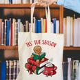 Cute Gingerbread Man Reading Book Nerd Christmas Bookish Canvas Tote Bag Cute Gingerbread Man Reading Book Nerd Christmas Bookish Canvas Tote Bag