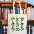 Cute Shamrock Reading Books St Patrick's Day Teacher Reading Canvas Tote Bag Cute Shamrock Reading Books St Patrick's Day Teacher Reading Canvas Tote Bag