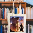 David And Goliath Bible Book Of Samuel Famous Bible Story Canvas Tote Bag