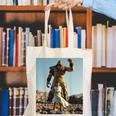 David And Goliath Bible Book Of Samuel King David Canvas Tote Bag