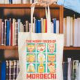 DCC Many Faces Of Mordecai Grid Gamer Series Book Canvas Tote Bag