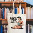 Defying Censorship One Page At a Time Read Banned Books Canvas Tote Bag Defying Censorship One Page At a Time Read Banned Books Canvas Tote Bag