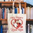 We Didn't Even Kiss Hockey Romance Book Canvas Tote Bag