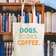 Dogs Books Coffee Book Lover Dogs Coffee Canvas Tote Bag Dogs Books Coffee Book Lover Dogs Coffee Canvas Tote Bag