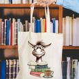 Donkey Reading Book Read Books Be Kind Stay Weird Librarian Canvas Tote Bag