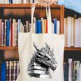 Dragon Book Canvas Tote Bag