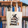 Dragon Hoard Of Books Reading Lover Cute Art Canvas Tote Bag Dragon Hoard Of Books Reading Lover Cute Art Canvas Tote Bag