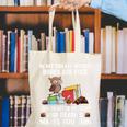 In My Dream World Books Are Free Chocolate Is Healthy Book Canvas Tote Bag
