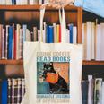 Drink Coffee Read Books Dismantle Systems Of Oppression Cat Canvas Tote Bag