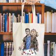 Dungeon Crawler Carl Sketchbook Princess Donut And Carl Book Canvas Tote Bag