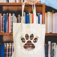 Easily Distracted By Dogs And Books Canvas Tote Bag Easily Distracted By Dogs And Books Canvas Tote Bag