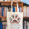 Easily Distracted By Dogs And Books Reading Canvas Tote Bag Easily Distracted By Dogs And Books Reading Canvas Tote Bag