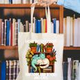 Easily Distracted By Dragons Books Cats Fantasy Book Lover Canvas Tote Bag