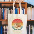 Easily Distracted By Sloths And Books Canvas Tote Bag Easily Distracted By Sloths And Books Canvas Tote Bag