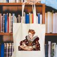 Elizabeth I Reading A Book Canvas Tote Bag