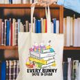 Every Bunny Loves To Read Easter Cute Reading Books Lover Canvas Tote Bag Every Bunny Loves To Read Easter Cute Reading Books Lover Canvas Tote Bag