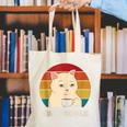 Ew People Introvert Cat Lover Crazy Colorful Cat Lady Canvas Tote Bag